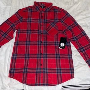 Brand New Volcom Men’s Flannel